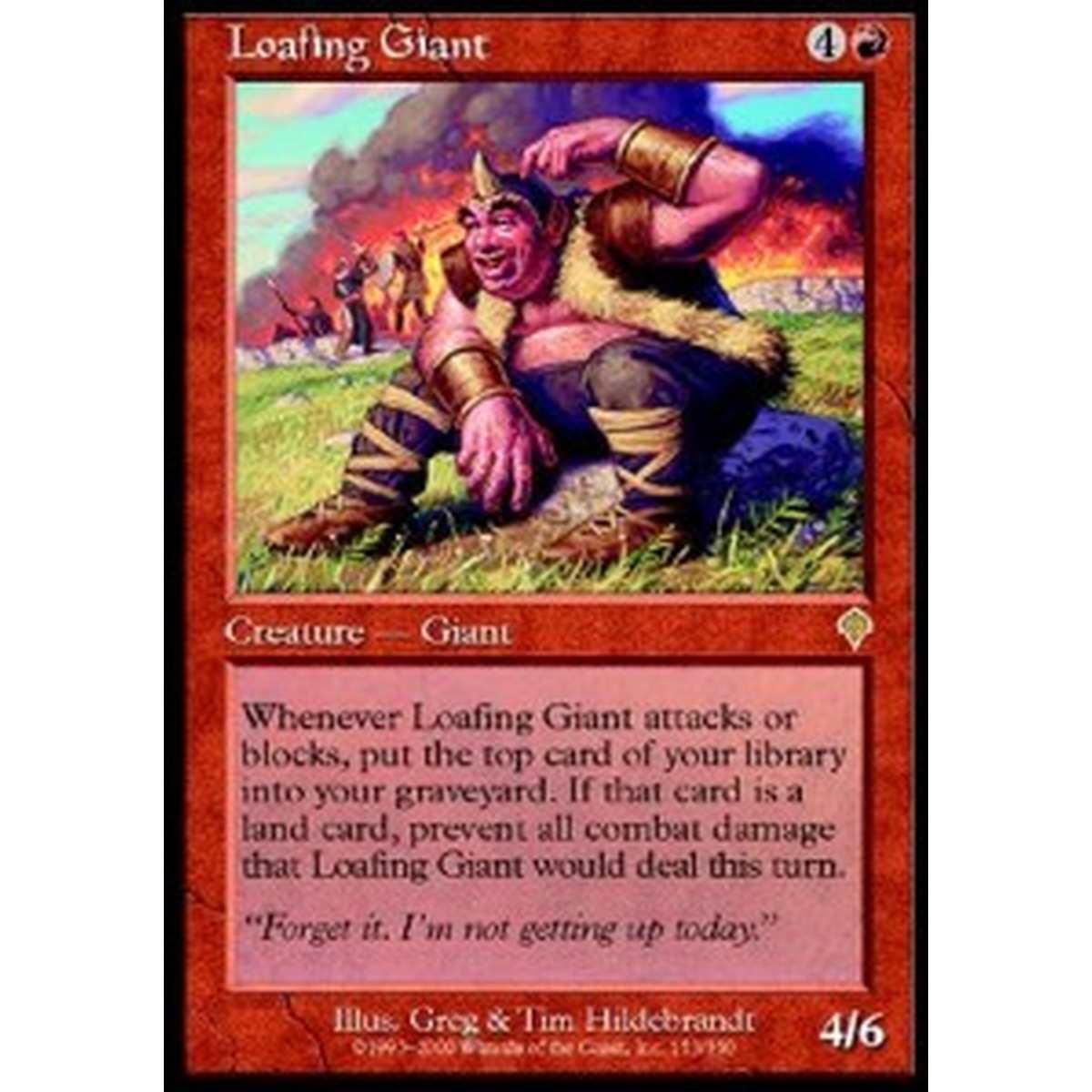Loafing Giant - Gigante Ozioso - [INV] [EX]