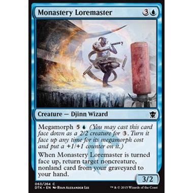 Monastery Loremaster - Sapiente del Monastero - [DTK] [NM] [Foil]