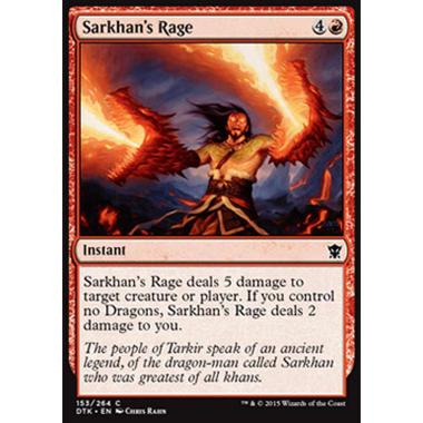 Sarkhan's Rage - Furia di Sarkhan - [DTK] [NM] [Foil]
