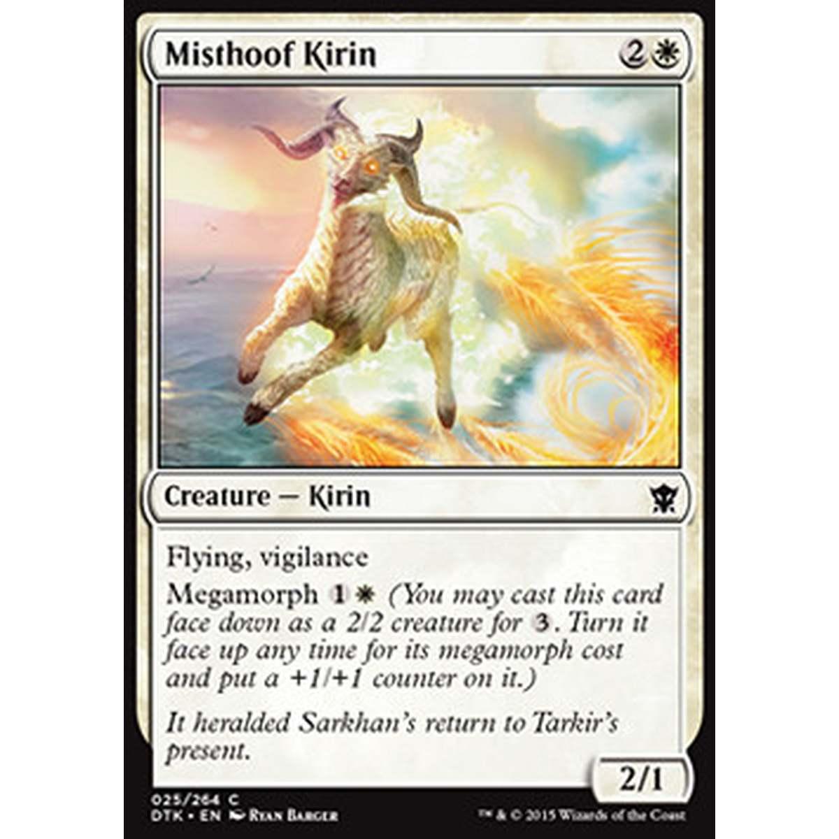 Misthoof Kirin - Kirin Zampabruma - [DTK] [NM] [Foil]