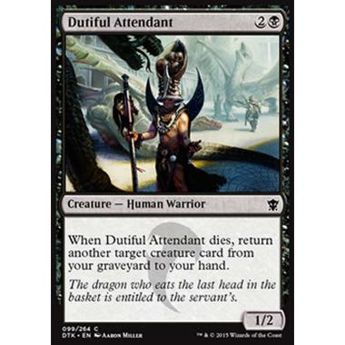 Dutiful Attendant - Servitore Diligente - [DTK] [NM] [Foil]