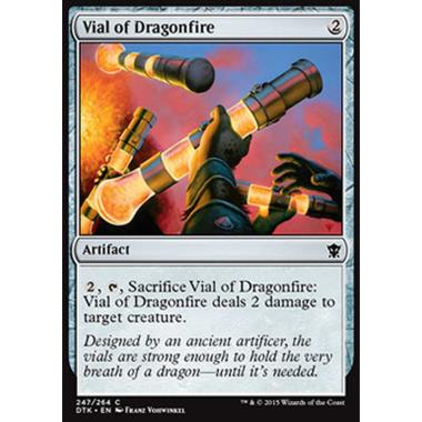 Vial of Dragonfire - Fiala di Fuoco Draconico - [DTK] [NM] [Foil]