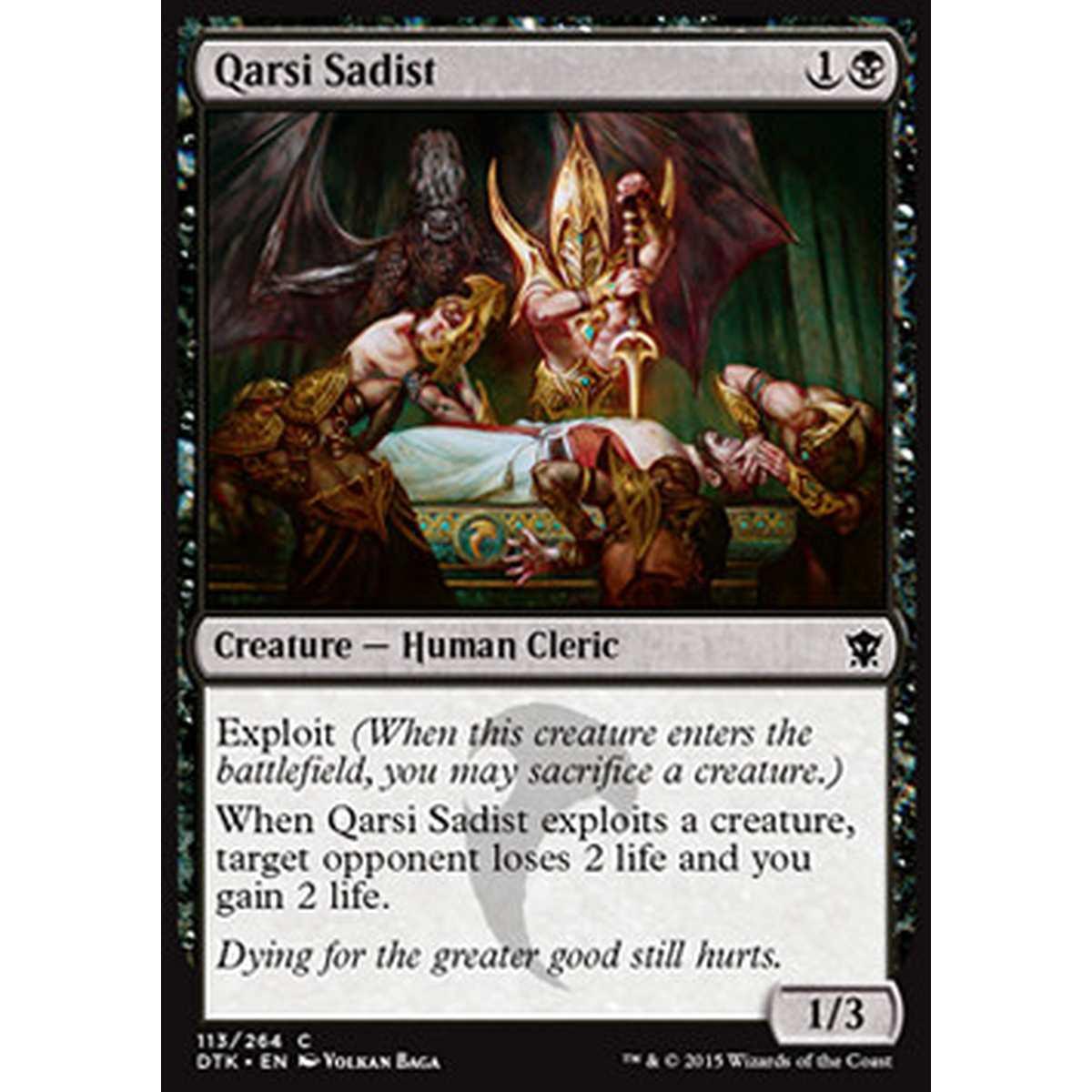 Qarsi Sadist - Sadico di Qarsi - [DTK] [NM] [Foil]