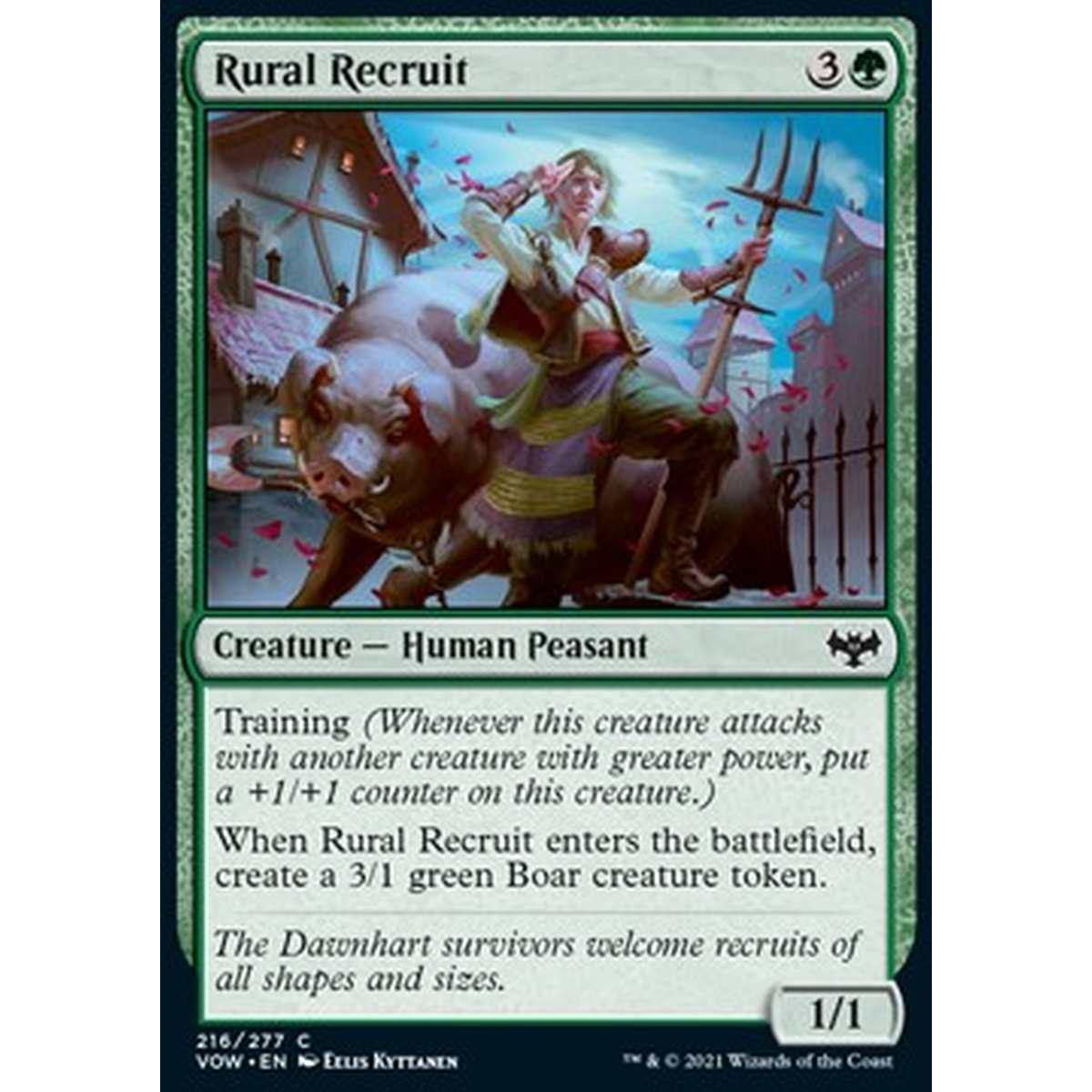 Rural Recruit - Recluta Rurale - [VOW] [NM]