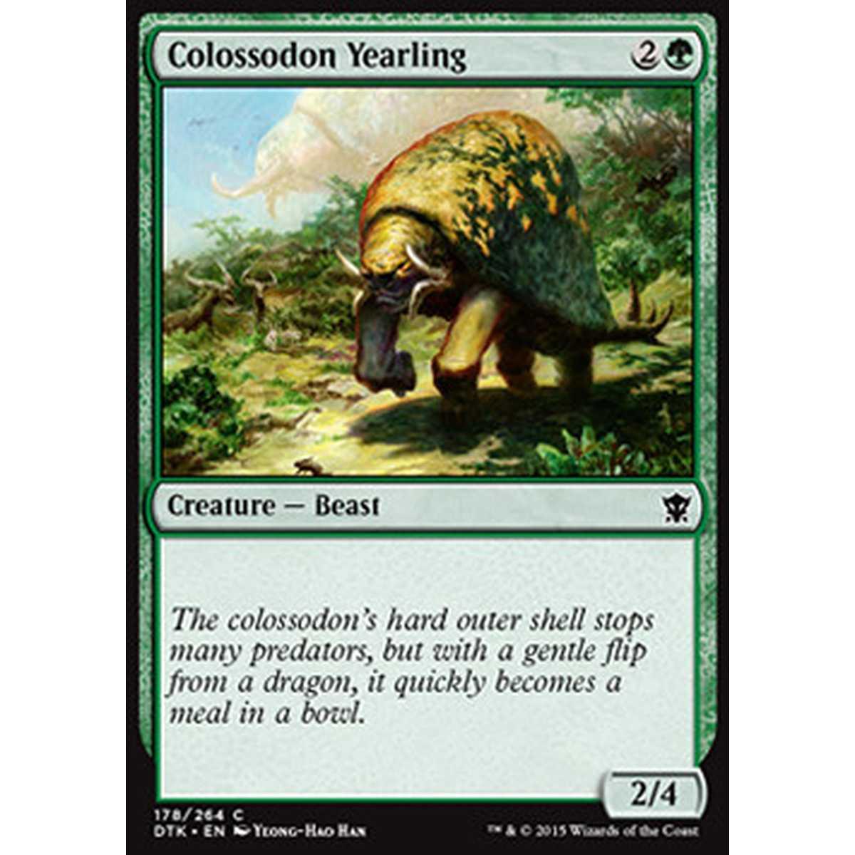 Colossodon Yearling - Cucciolo di Colossodonte - [DTK] [NM] [Foil]