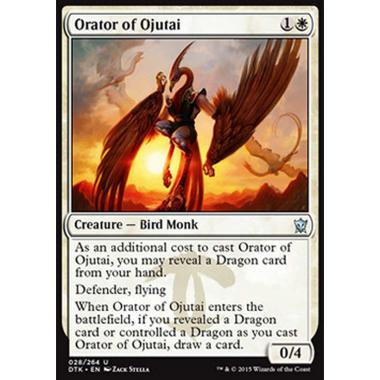 Orator of Ojutai - Oratore di Ojutai - [DTK] [NM] [Foil]