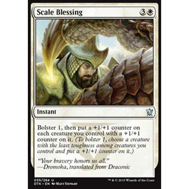 Scale Blessing - Benedizione della Scaglia - [DTK] [NM] [Foil]