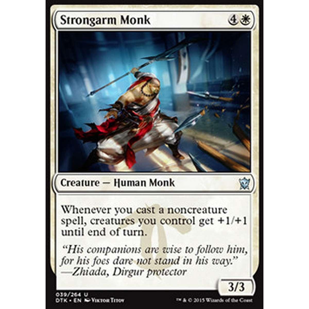 Strongarm Monk - Monaco Aggressivo - [DTK] [NM] [Foil]
