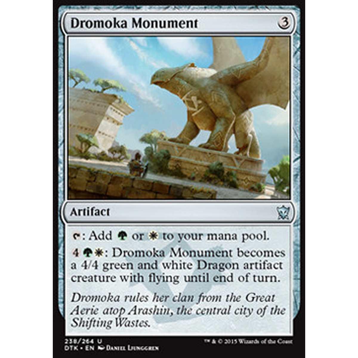 Dromoka Monument - Monumento a Dromoka - [DTK] [NM] [Foil]