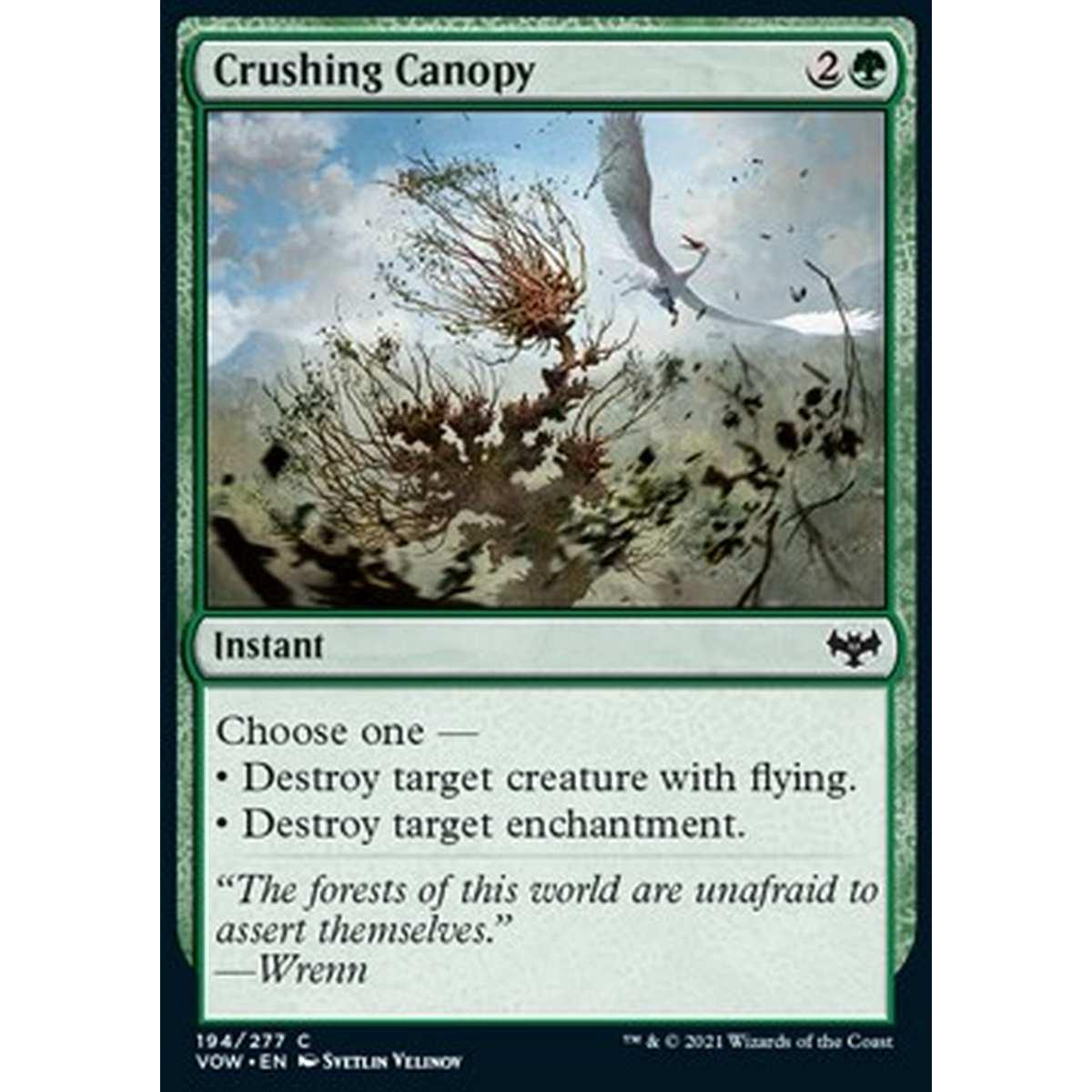 Crushing Canopy - Fronde Stritolanti - [VOW] [NM]