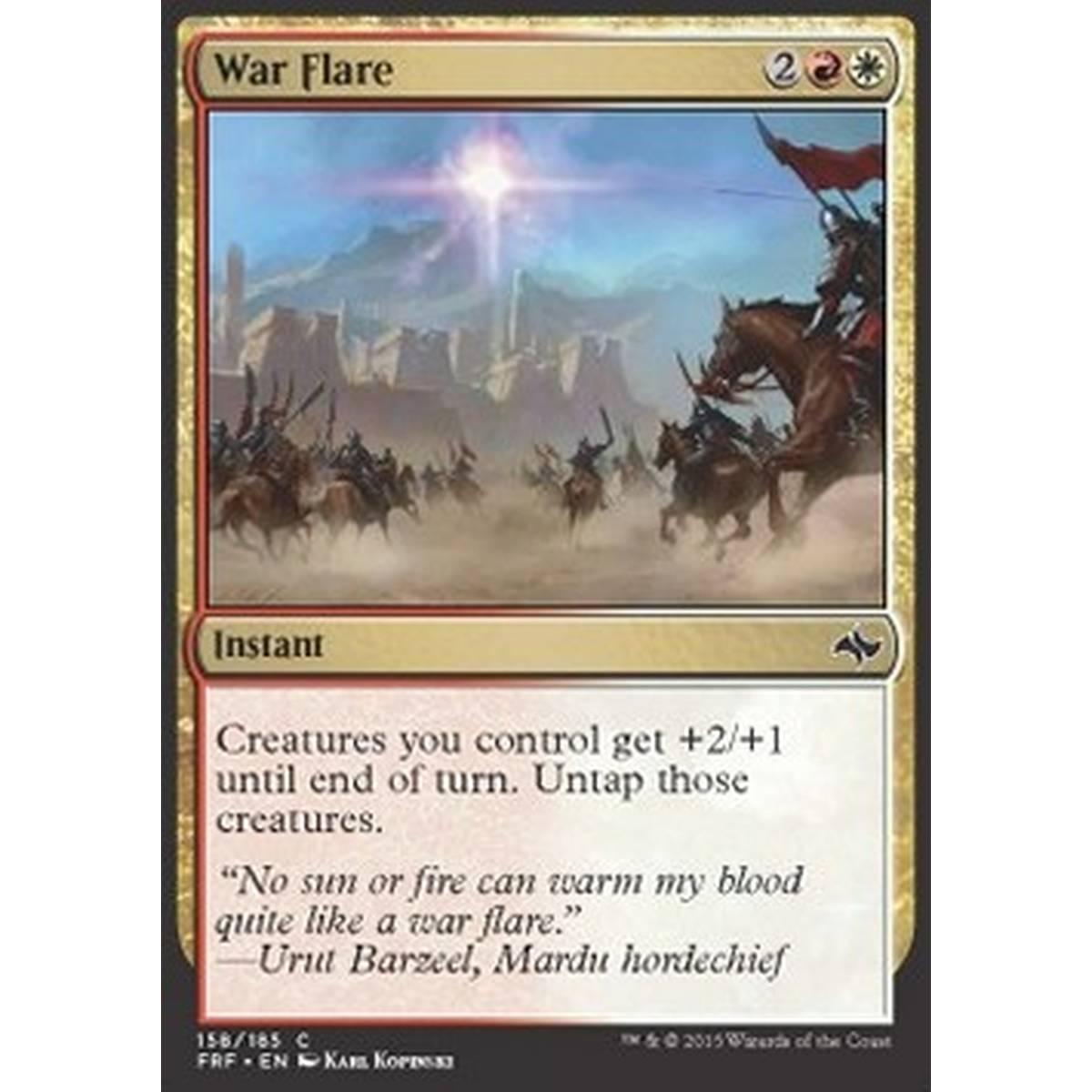War Flare - Bagliore di Guerra - [FRF] [NM] [Foil]