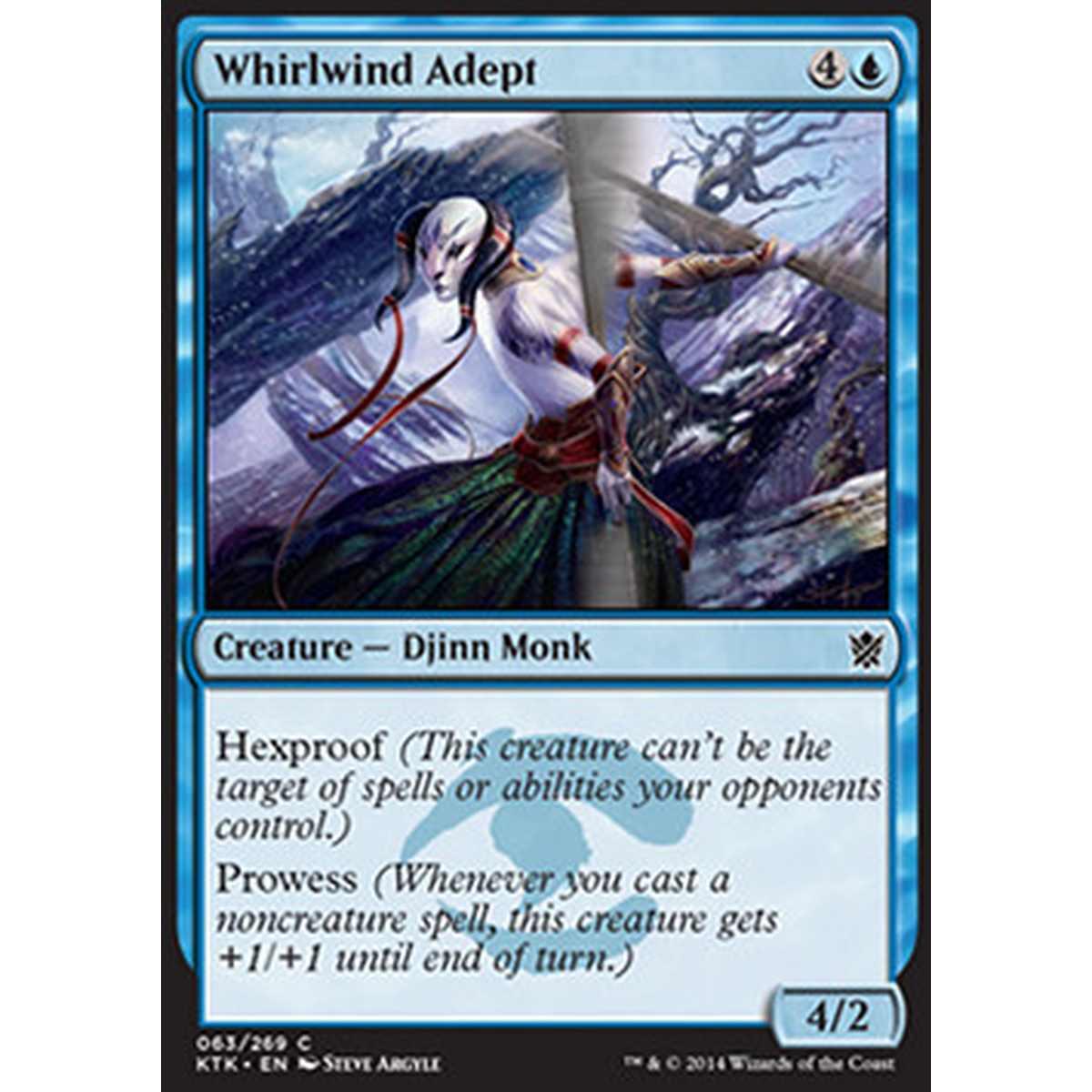 Whirlwind Adept - Esperta dei Turbini - [KTK] [NM] [Foil]