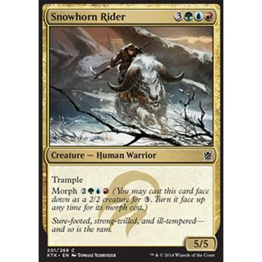 Snowhorn Rider - Cavalcatrice del Nevicorno - [KTK] [NM] [Foil]