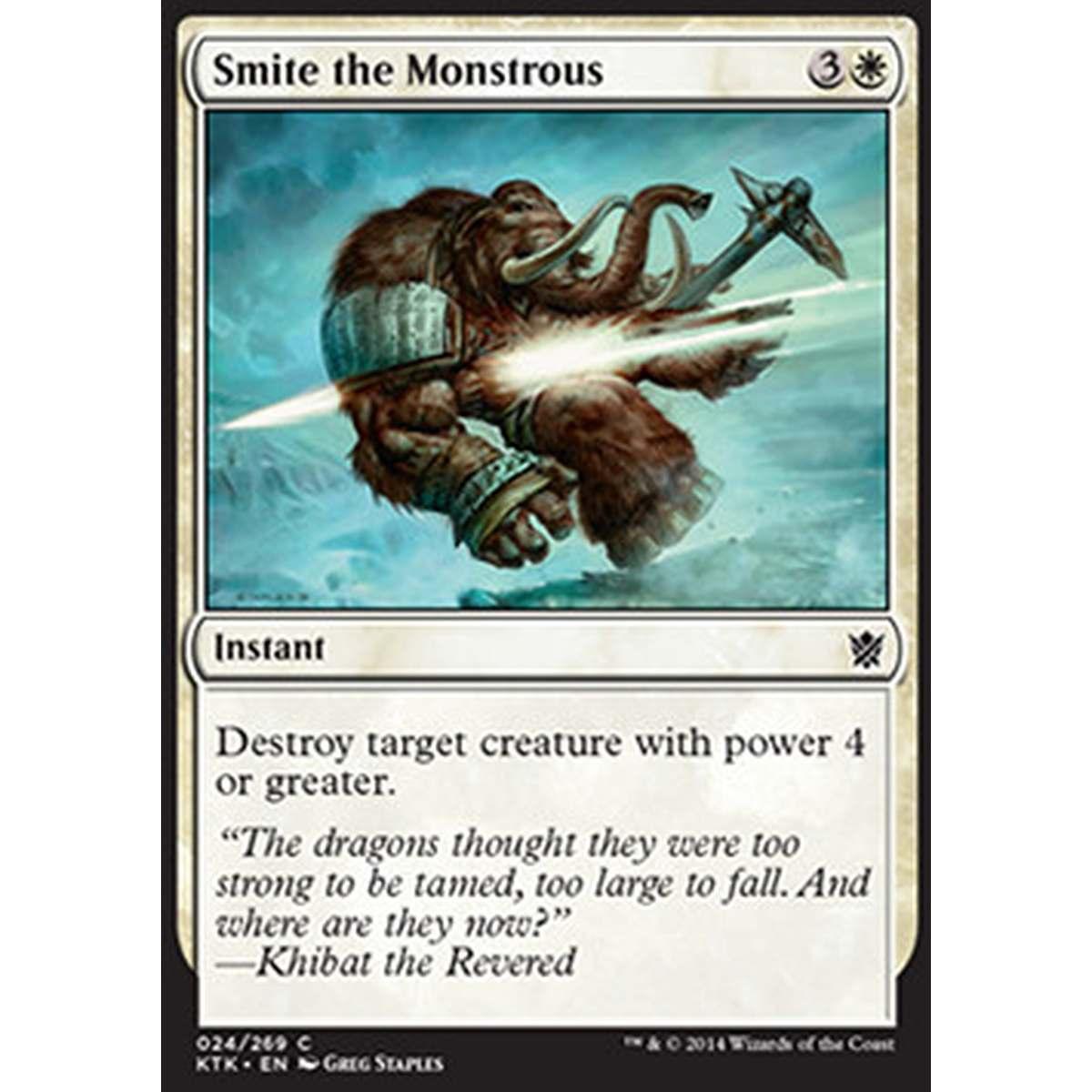 Smite the Monstrous - Punire i Mostruosi - [KTK] [NM] [Foil]