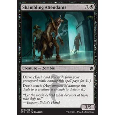 Shambling Attendants - Servitori Barcollanti - [KTK] [NM] [Foil]