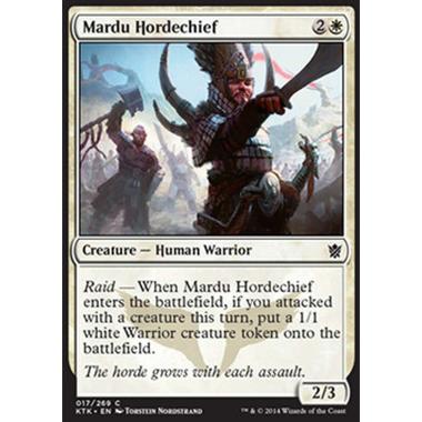 Mardu Hordechief - Condottiero dell'Orda Mardu - [KTK] [NM] [Foil]