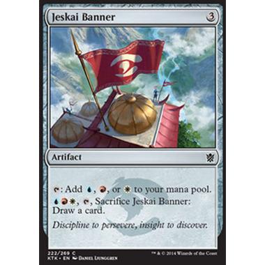 Jeskai Banner - Stendardo Jeskai - [KTK] [NM] [Foil]