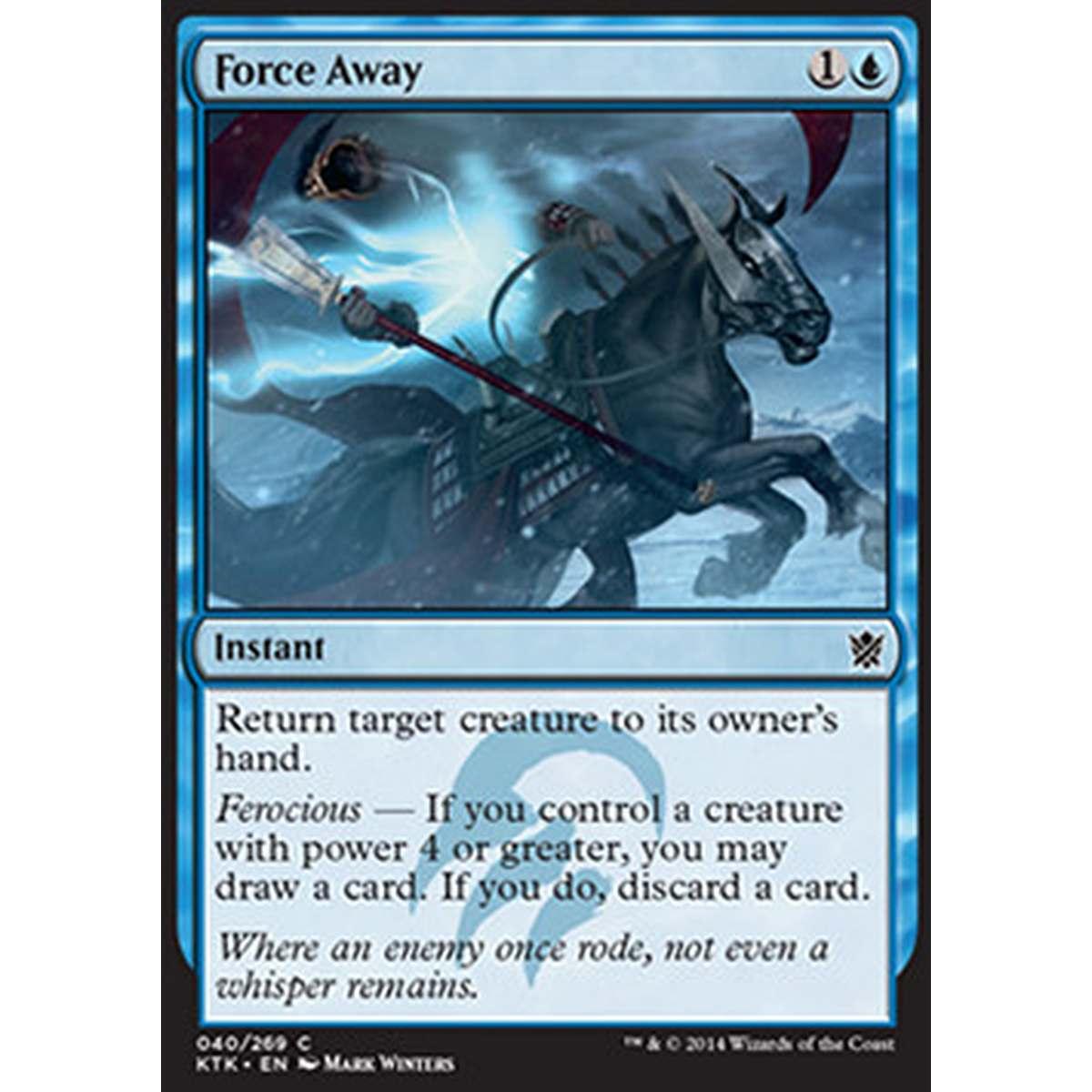 Force Away - Abbandono Forzato - [KTK] [NM] [Foil]