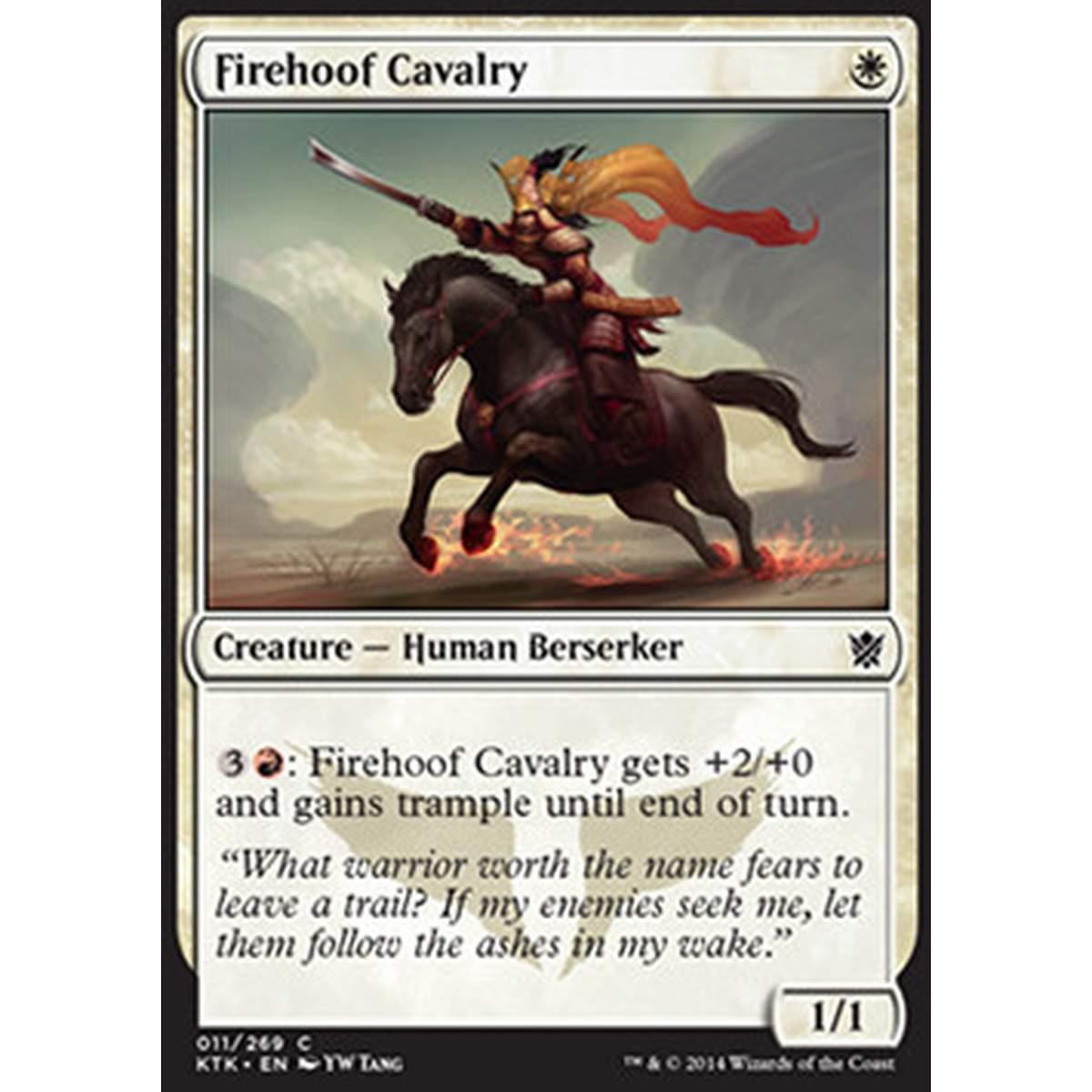 Firehoof Cavalry - Cavalleria di Zoccoli Infuocati - [KTK] [NM] [Foil]