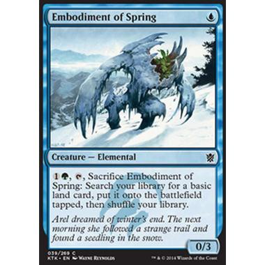 Embodiment of Spring - Incarnazione della Primavera - [KTK] [NM] [Foil]