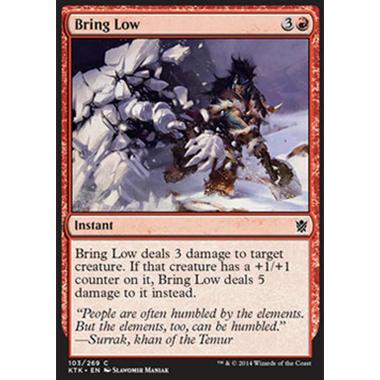 Bring Low - Abbattere - [KTK] [NM] [Foil]