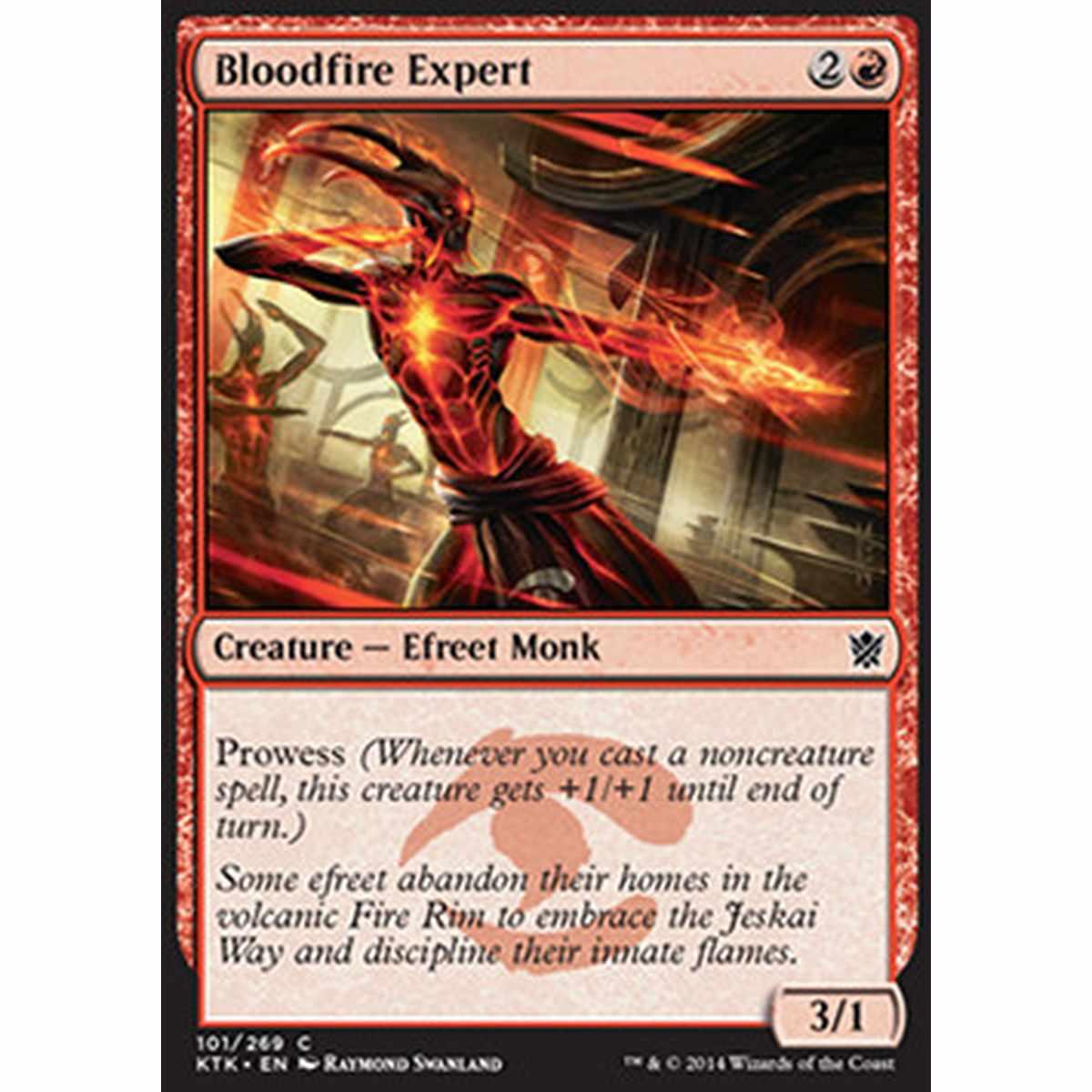 Bloodfire Expert - Esperto del Pirosangue - [KTK] [NM] [Foil]