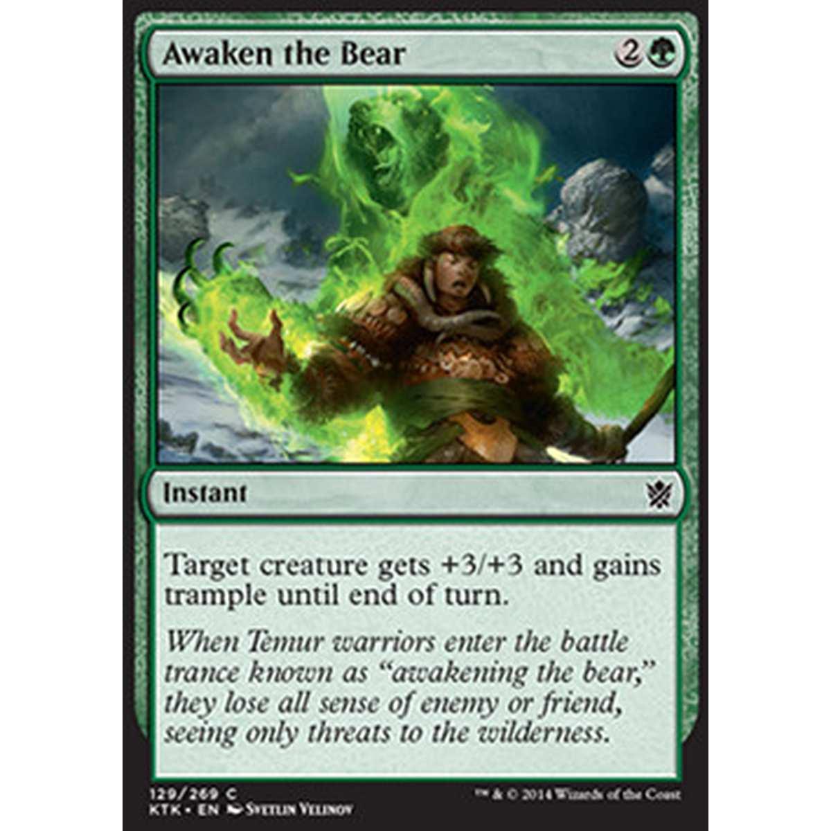 Awaken the Bear - Risvegliare l'Orso - [KTK] [NM] [Foil]