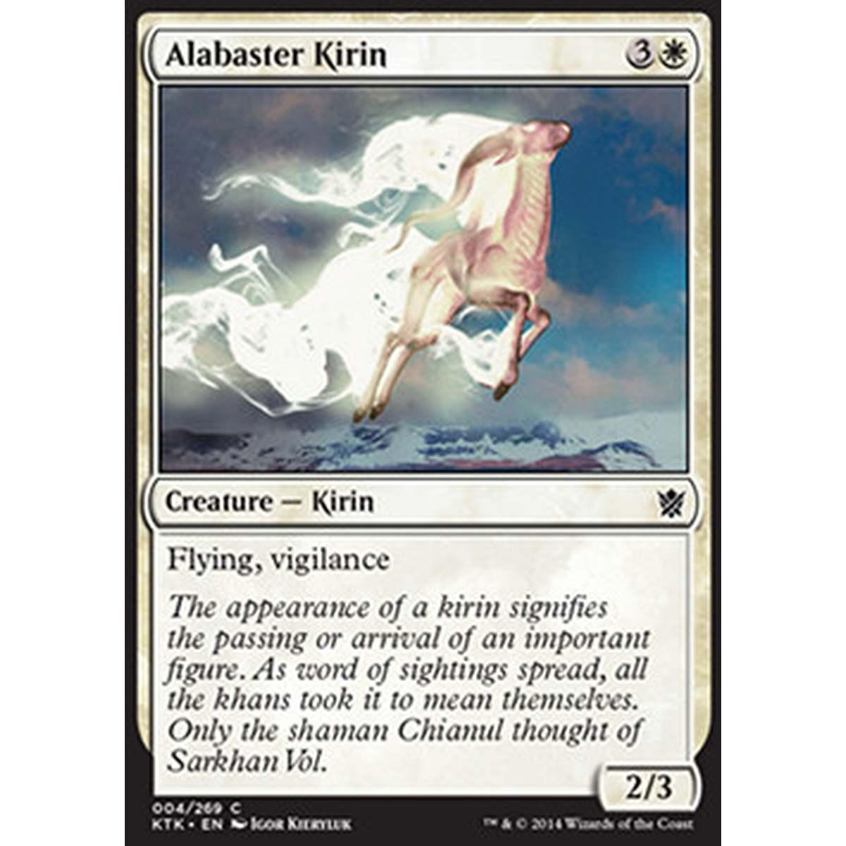 Alabaster Kirin - Kirin di Alabastro - [KTK] [NM] [Foil]