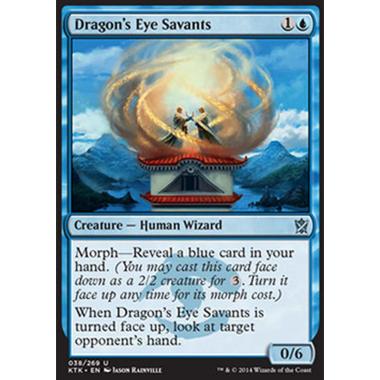 Dragon's Eye Savants - Sapienti dell'Occhio di Drago - [KTK] [NM] [Foil]