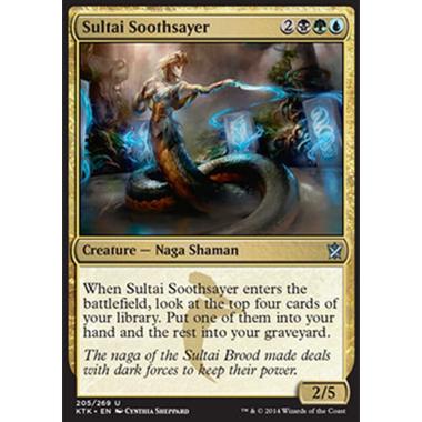 Sultai Soothsayer - Indovina Sultai - [KTK] [NM] [Foil]