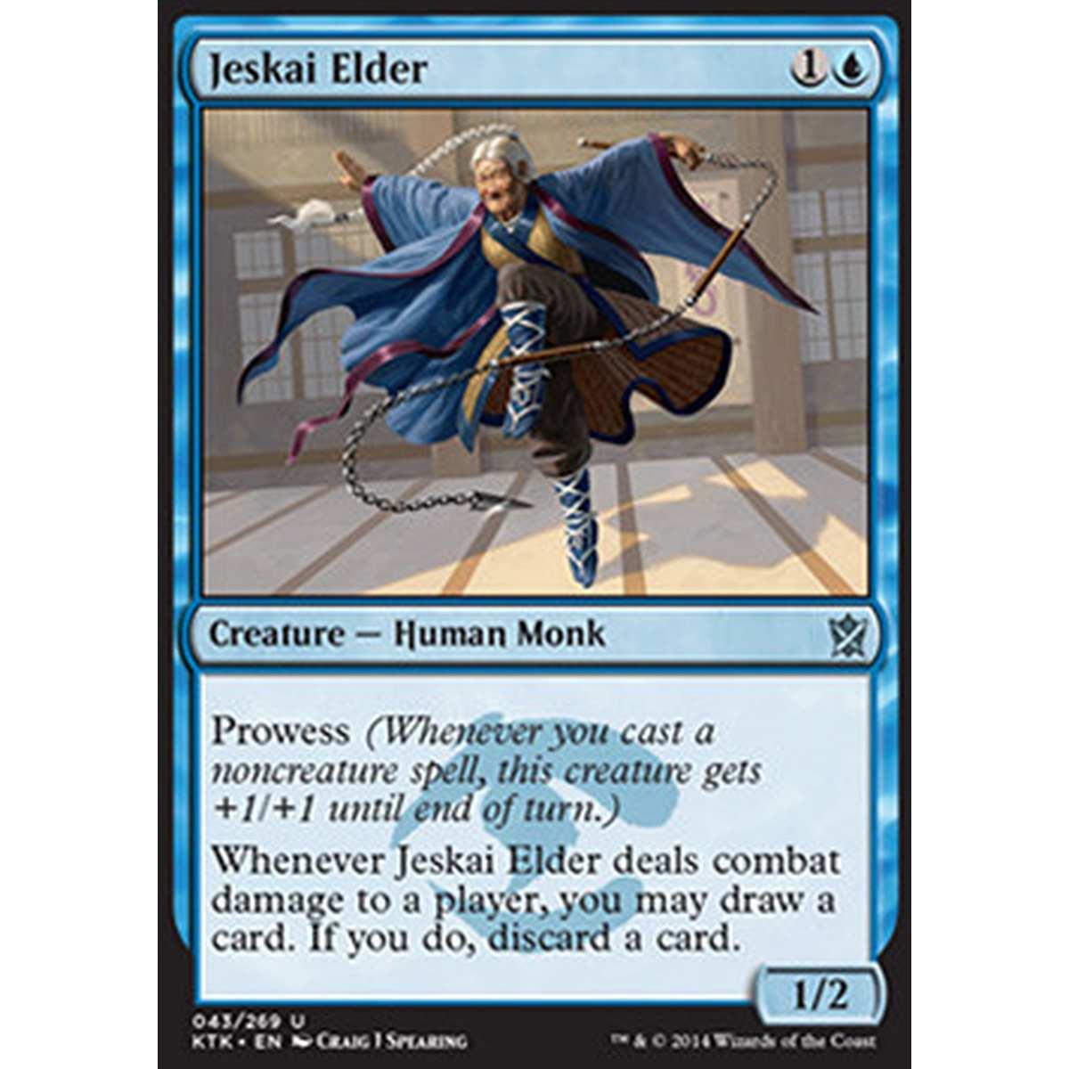 Jeskai Elder - Anziana Jeskai - [KTK] [NM] [Foil]