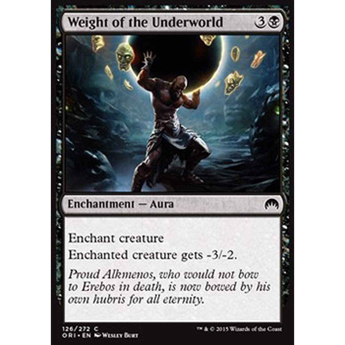 Weight of the Underworld - Peso dell'Ade - [ORI] [NM] [Foil]