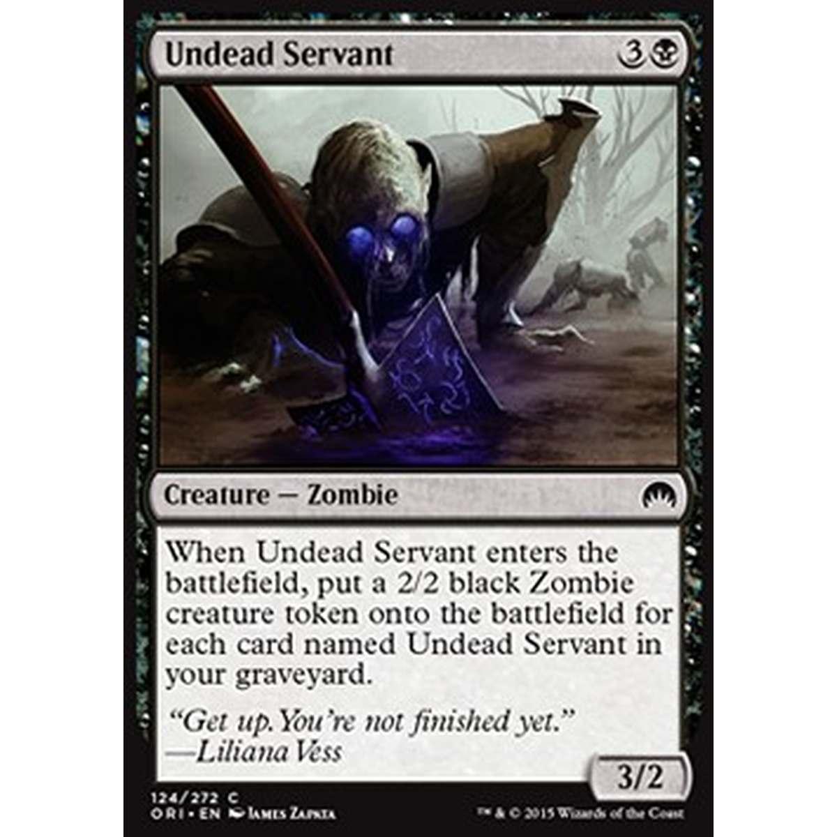 Undead Servant - Servitore Non Morto - [ORI] [NM] [Foil]