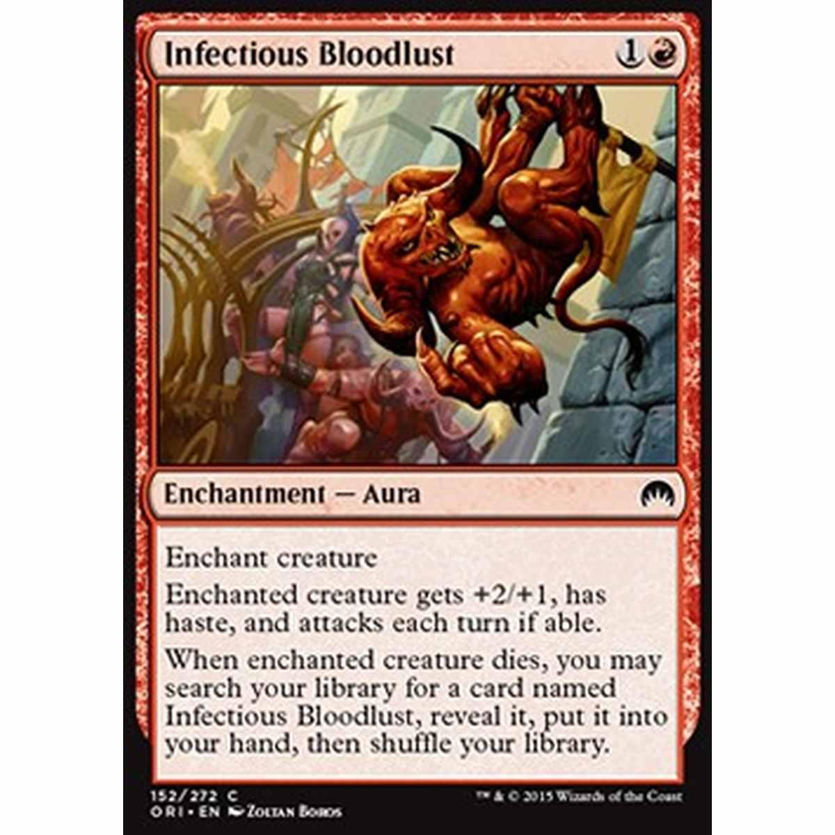 Infectious Bloodlust - Sete di Sangue Contagiosa - [ORI] [NM] [Foil]