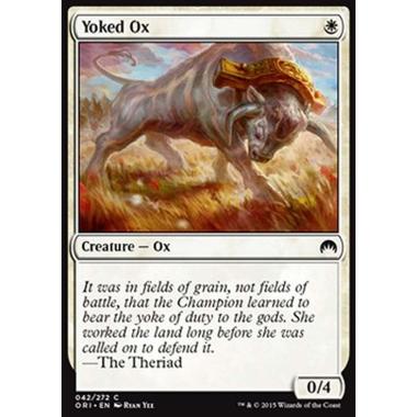 Yoked Ox - Bue col Giogo - [ORI] [NM] [Foil]