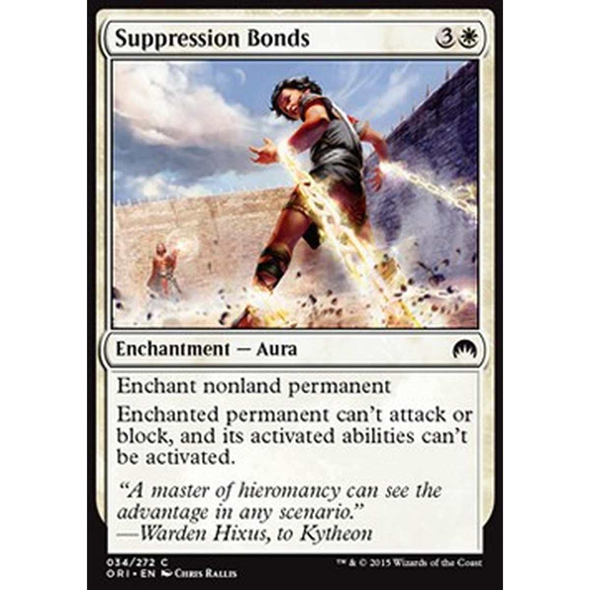 Suppression Bonds - Vincoli di Oppressione - [ORI] [NM] [Foil]