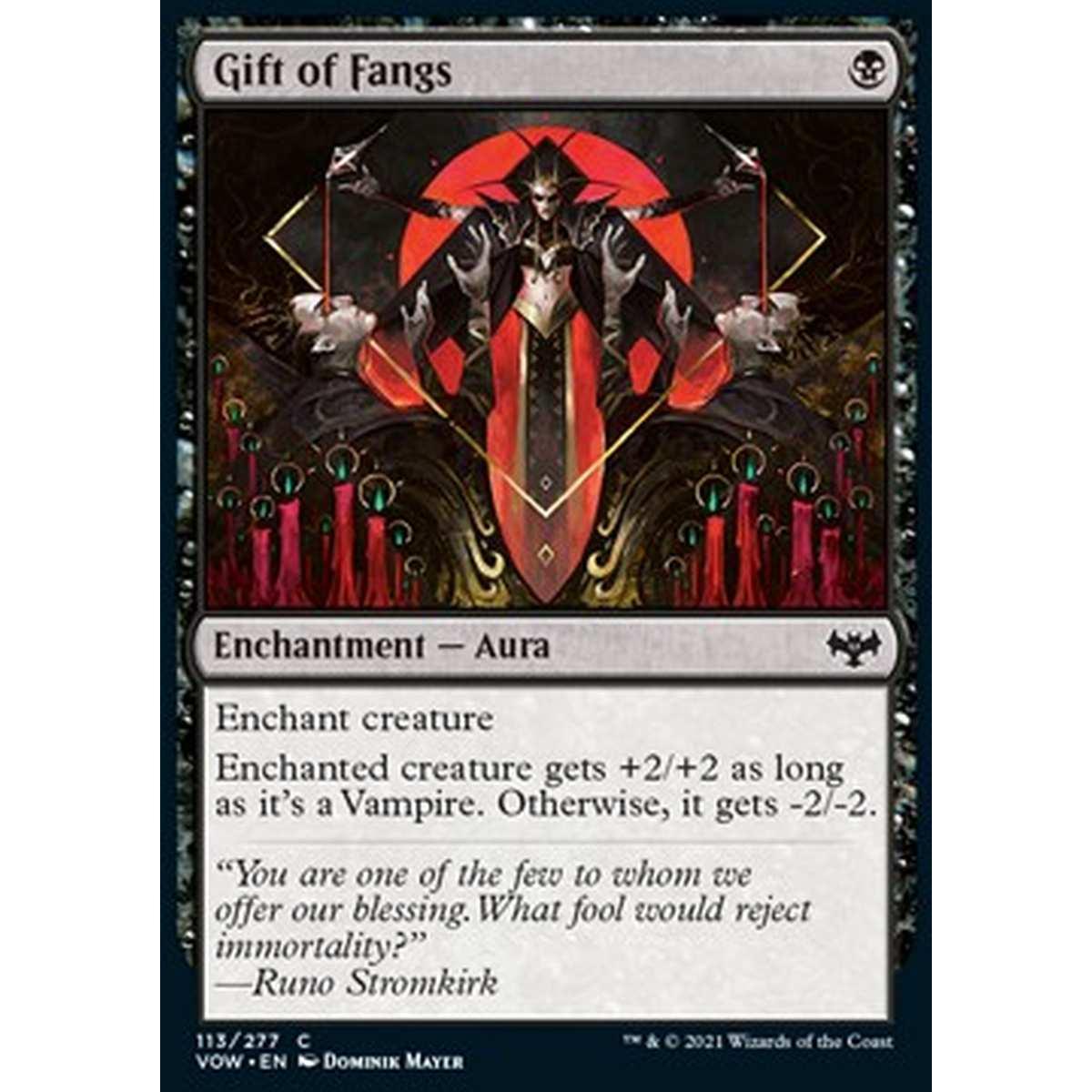 Gift of Fangs - Dono dei Canini - [VOW] [NM]