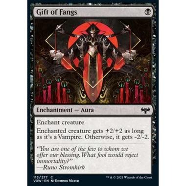 Gift of Fangs - Dono dei Canini - [VOW] [NM]
