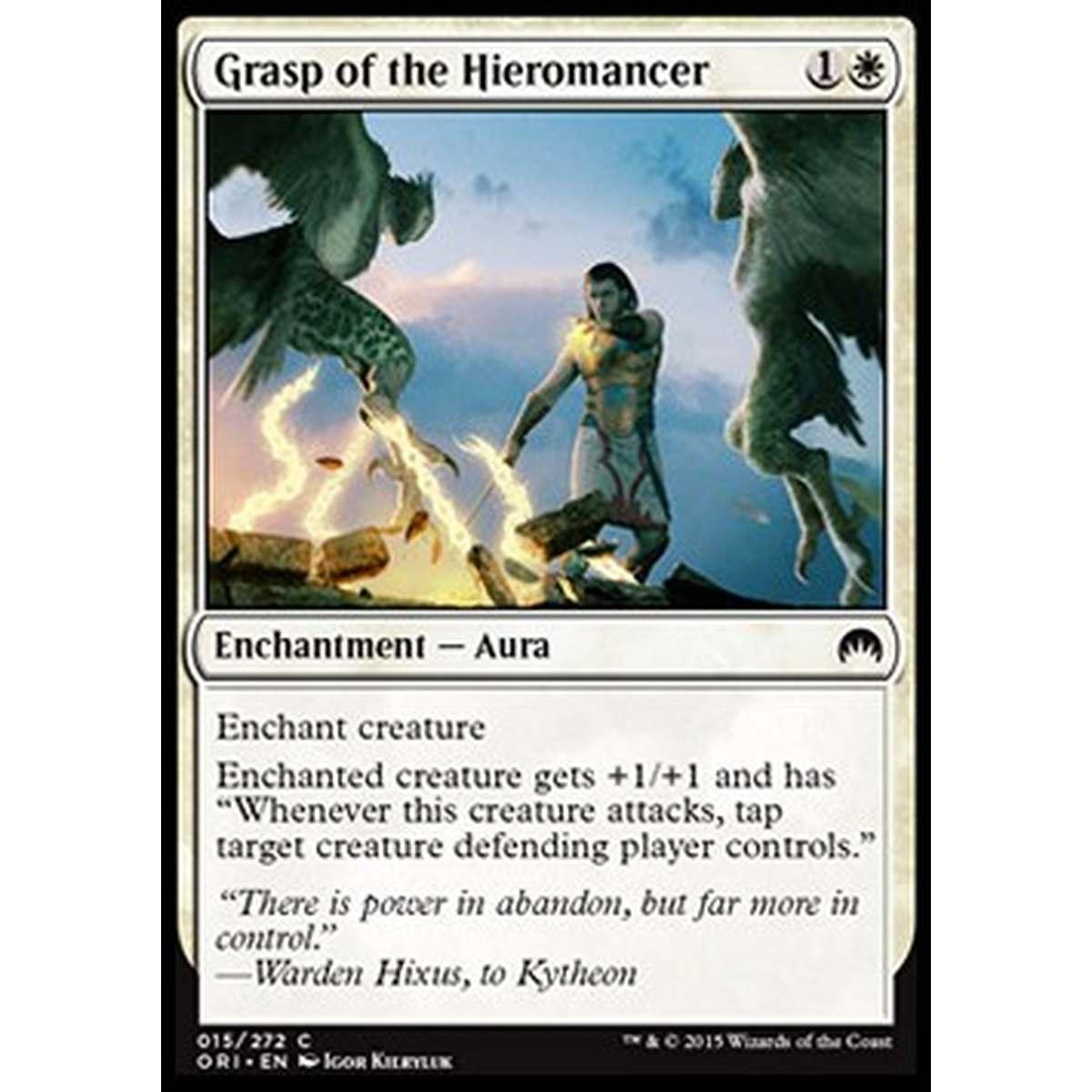 Grasp of the Hieromancer - Vincolo dello Ieromante - [ORI] [NM] [Foil]