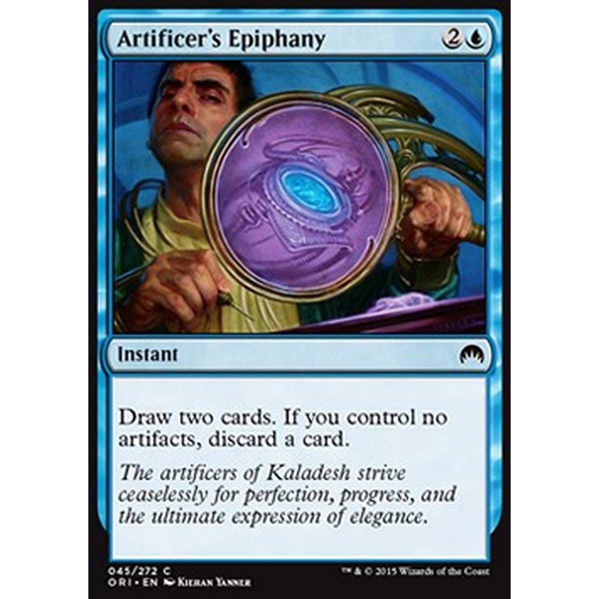 Artificer's Epiphany - Rivelazione dell'Artefice - [ORI] [NM] [Foil]