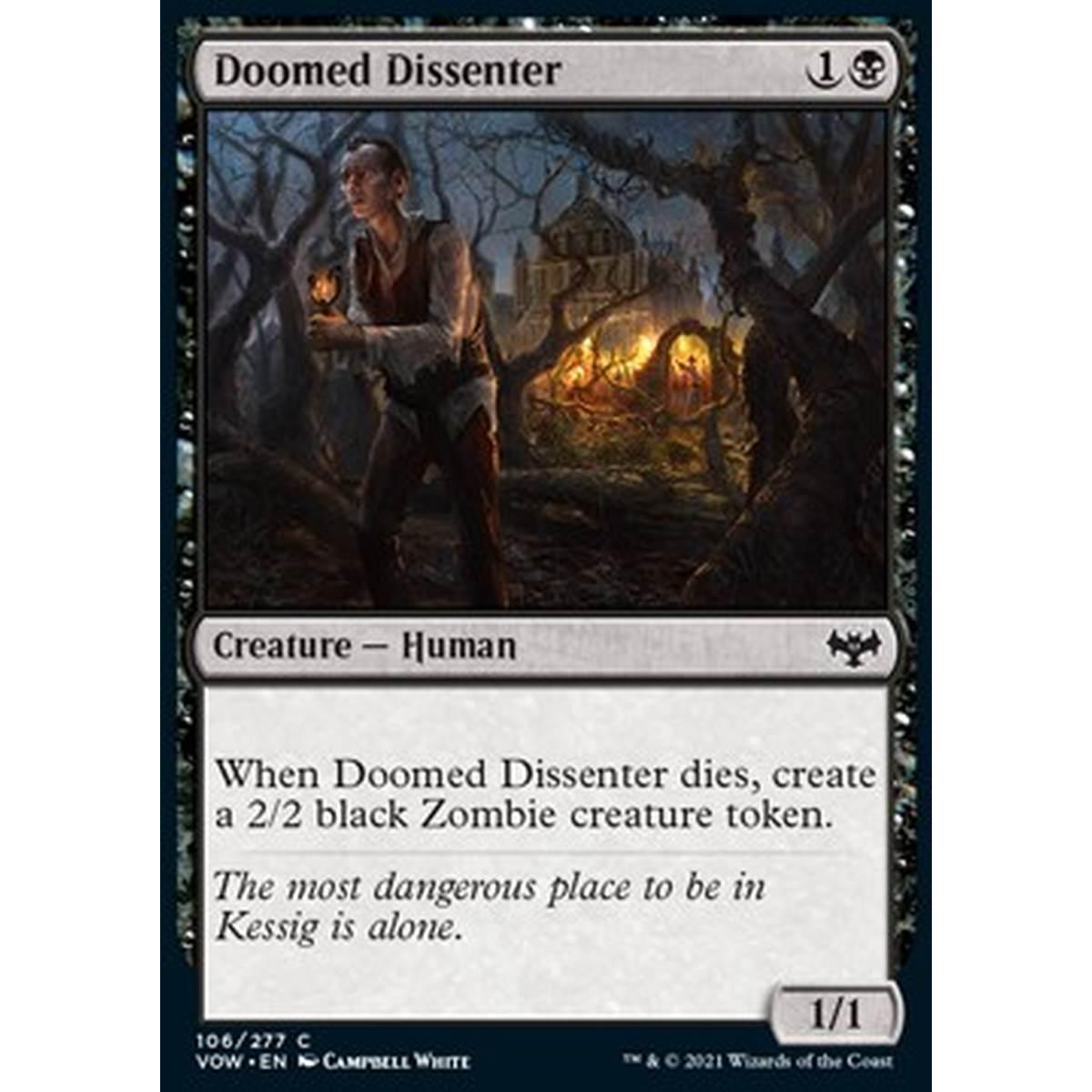 Doomed Dissenter - Dissenziente Condannato - [VOW] [NM]