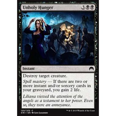 Unholy Hunger - Fame Sacrilega - [ORI] [NM] [Foil]