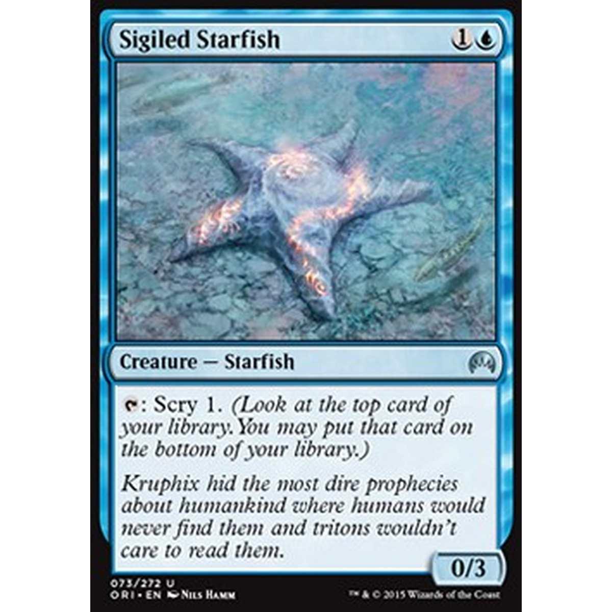 Sigiled Starfish - Stella Marina dei Sigilli - [ORI] [NM] [Foil]