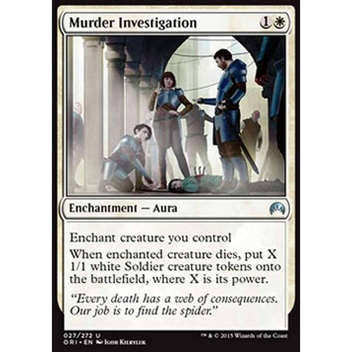 Murder Investigation - Indagine per Omicidio - [ORI] [NM] [Foil]
