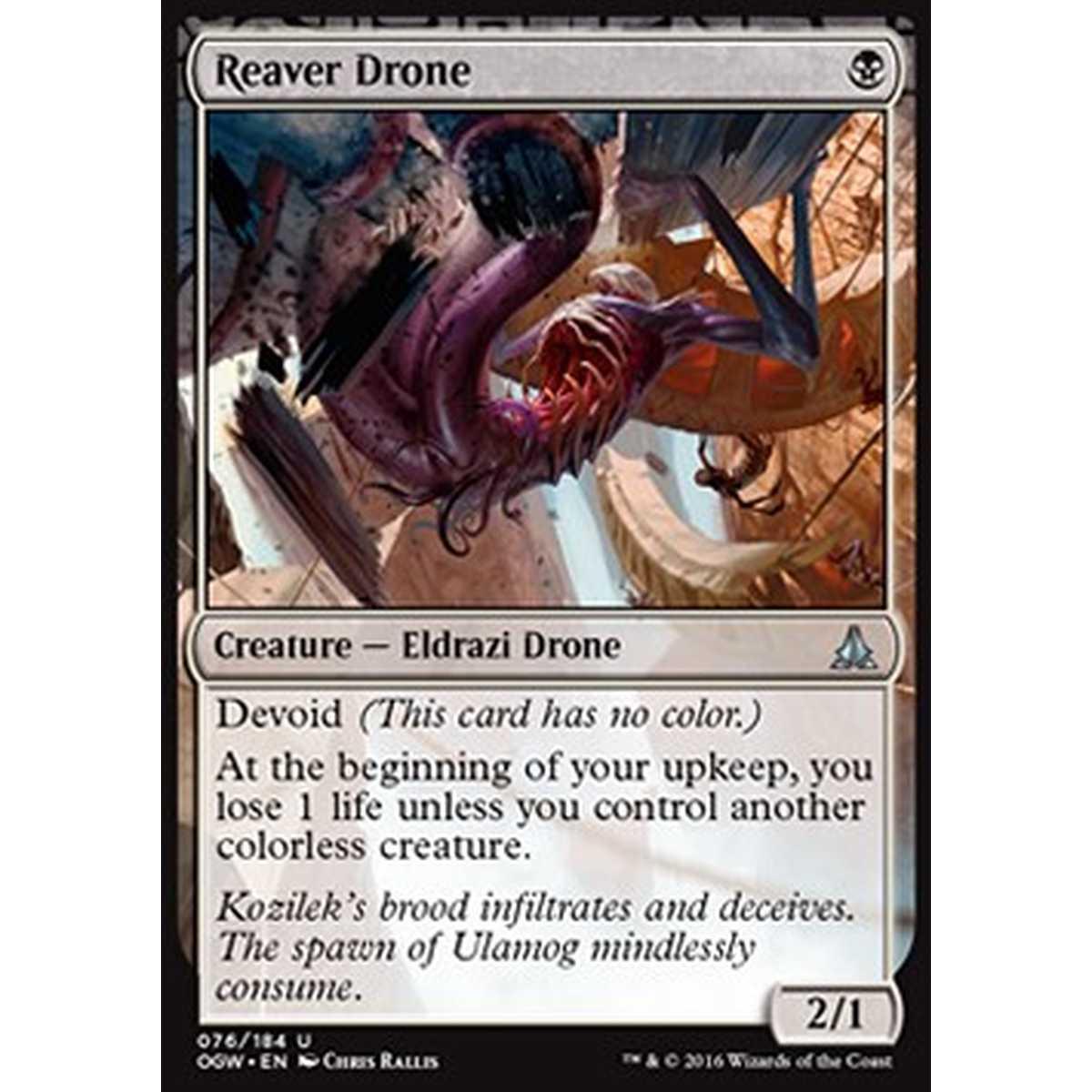 Reaver Drone - Parassita Razziatore - [OGW] [NM] [Foil]