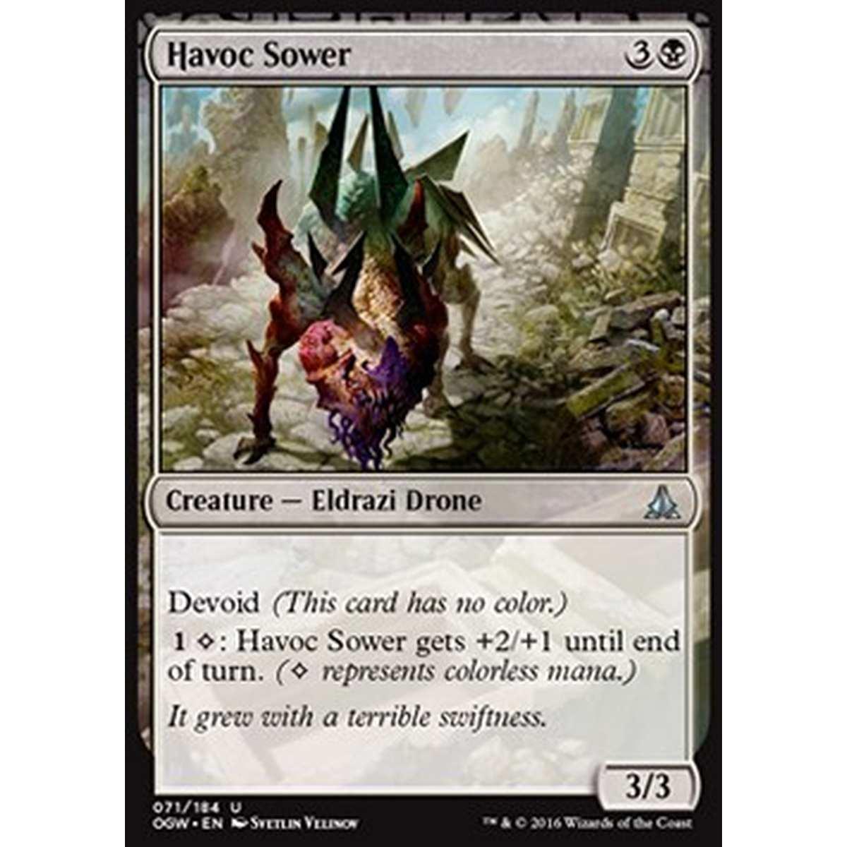Havoc Sower - Seminatore di Devastazione - [OGW] [NM] [Foil]