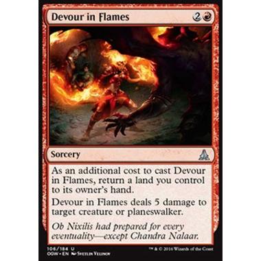 Devour in Flames - Divorare nelle Fiamme - [OGW] [NM] [Foil]