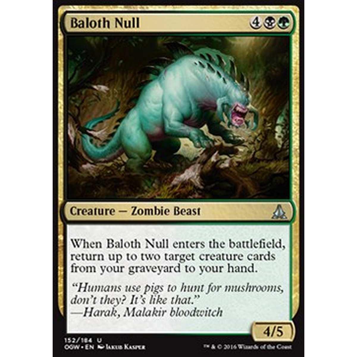 Baloth Null - Nullo Baloth - [OGW] [NM] [Foil]