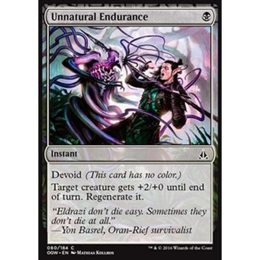 Unnatural Endurance - Resistenza Innaturale - [OGW] [NM] [Foil]
