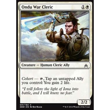 Ondu War Cleric - Chierico di Guerra di Ondu - [OGW] [NM] [Foil]